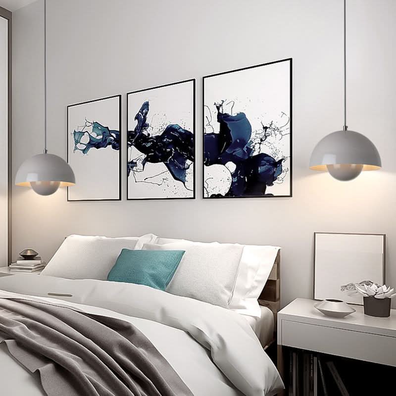 Závěsná lampa Aurora Petal pro útulnou dánskou atmosféru v ložnici | Temsk