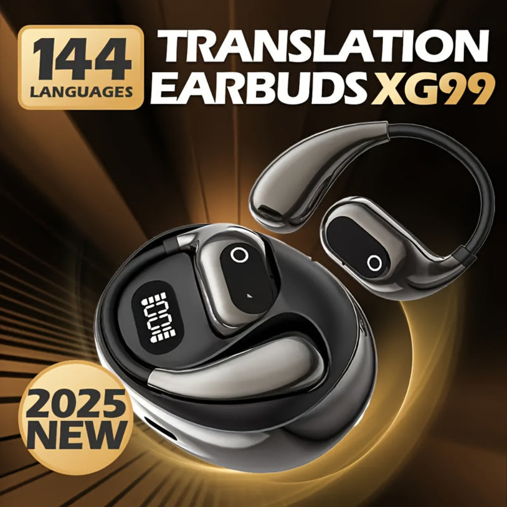 Wireless Bluetooth Translator Earbuds With Noise Cancelling Headset | Temsk