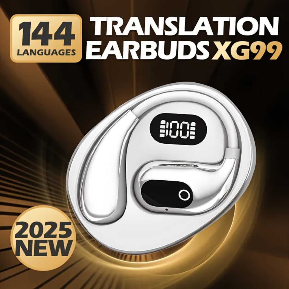 Wireless Bluetooth Translator Earbuds With Noise Cancelling Headset | Temsk