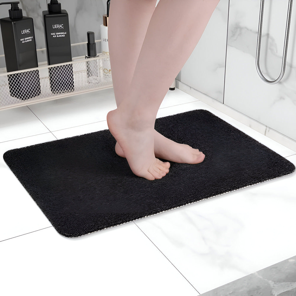 Non Slip Cushioned Bath Mat For Shower And Tub Floor Rug | Temsk