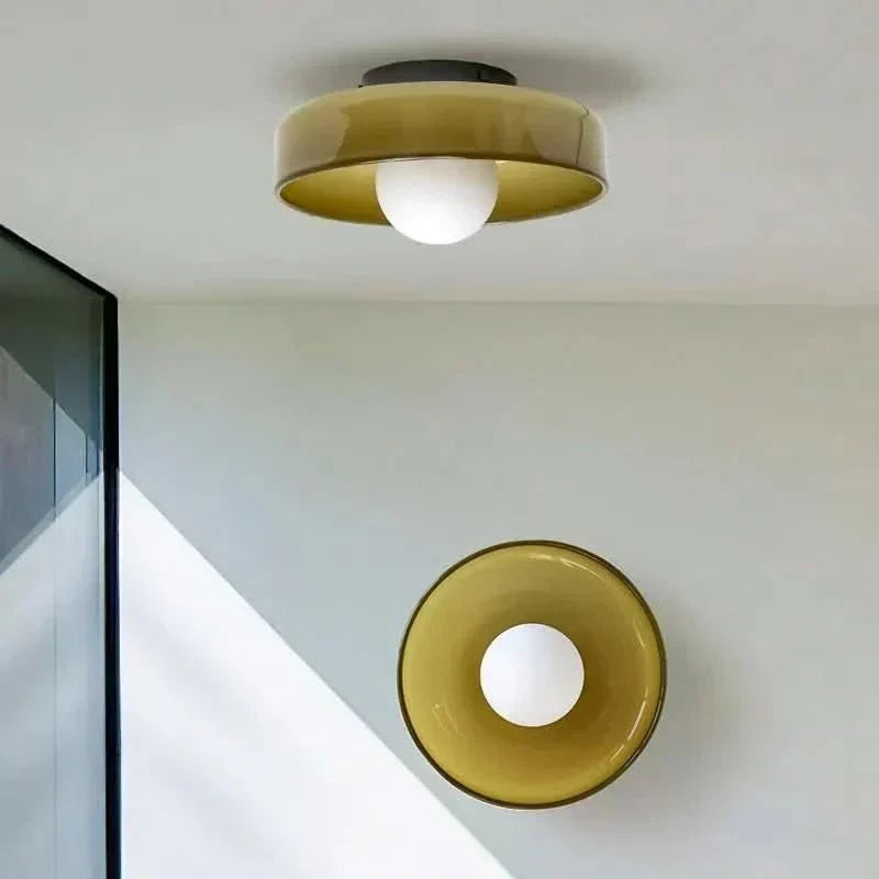 NovaGlass Nordic Ceiling Lamp Made of Glass for Stylish Lighting | Temsk