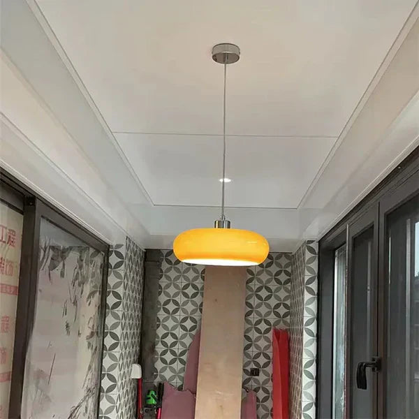 LED Ceiling Light In Scandinavian Style With Wood And Metal For Contemporary Living Areas | Temsk