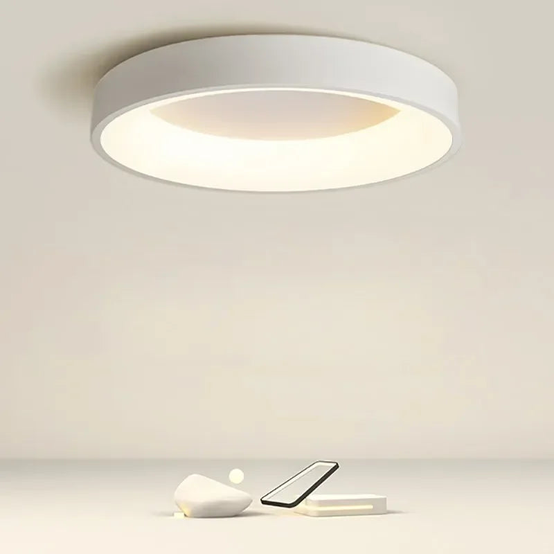 Aeris Nordic Round LED Ceiling Light For Warm Ambient Lighting | Temsk