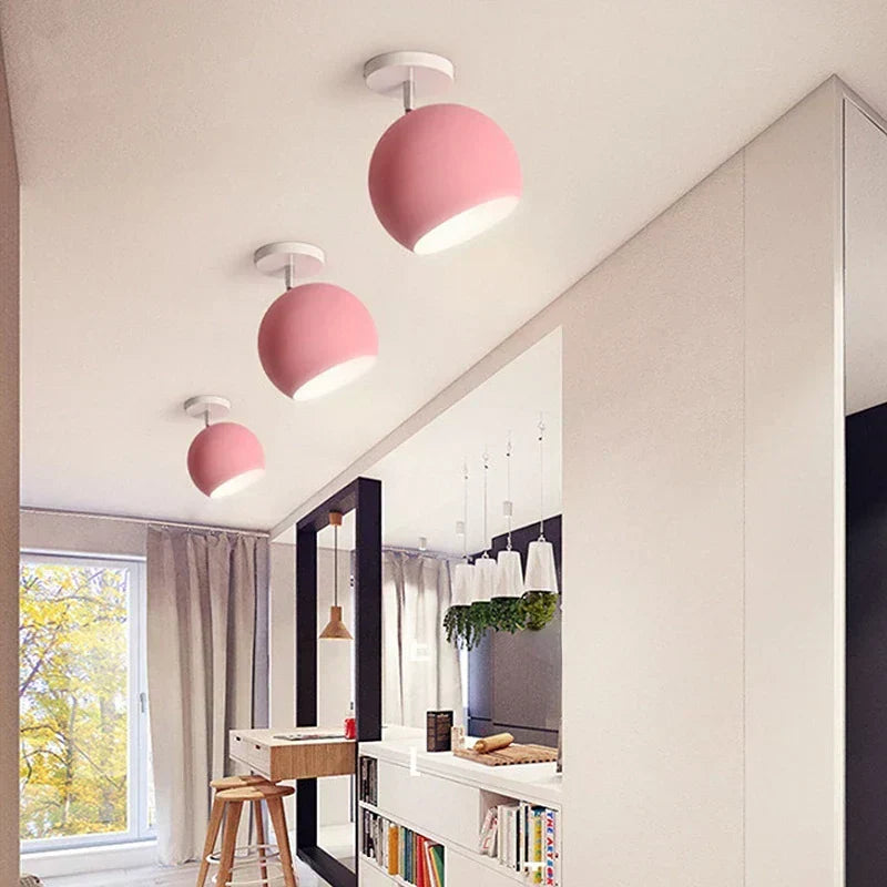 LumaNova Loftslampe med Varm Ambient Glød til Stuer | Temsk