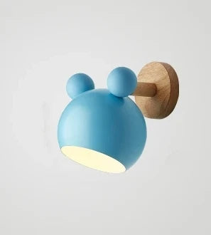 ToonGlow Inspired By Mickey Mouse Kid Room Wall Light | Temsk