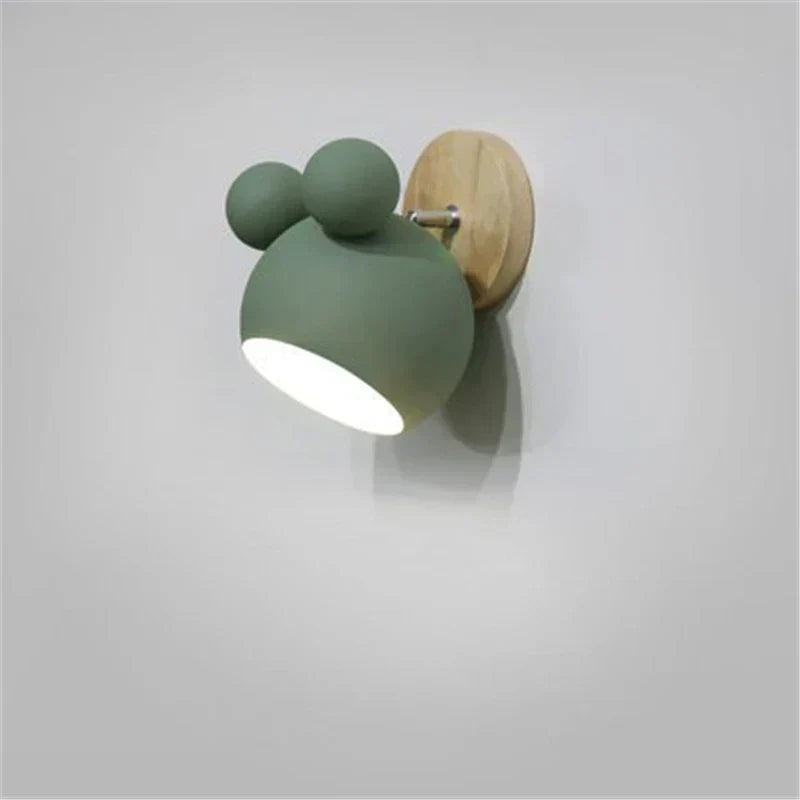 ToonGlow Inspired By Mickey Mouse Kid Room Wall Light | Temsk