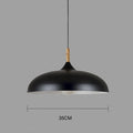 Oak Accent Ceiling Light With Warm LED For Living Room And Bedroom | Temsk