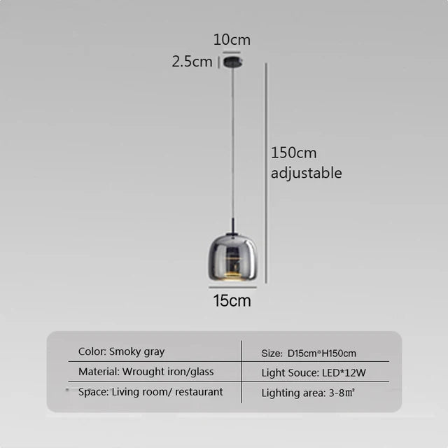 NovaLume Glass Lamp With Minimalist Look For A Timeless Atmosphere | Temsk