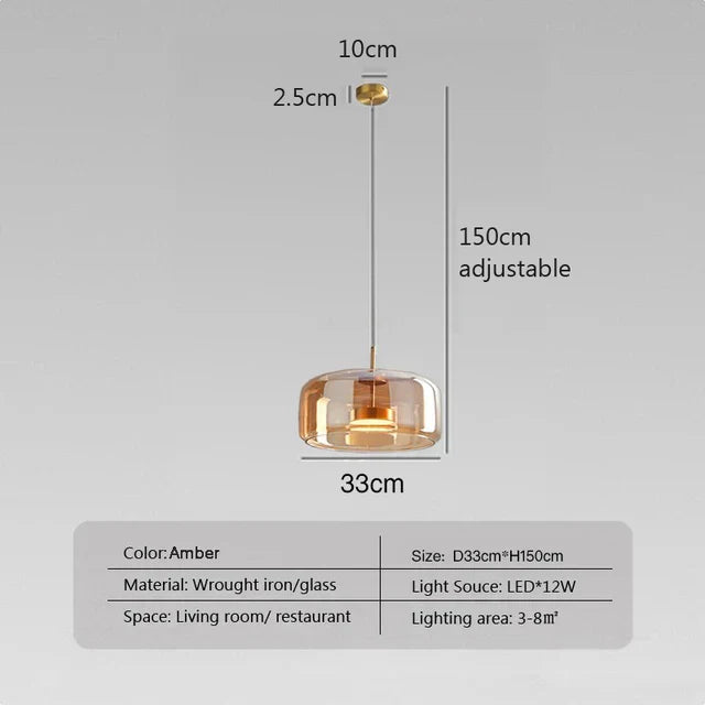 NovaLume Glass Lamp With Minimalist Look For A Timeless Atmosphere | Temsk