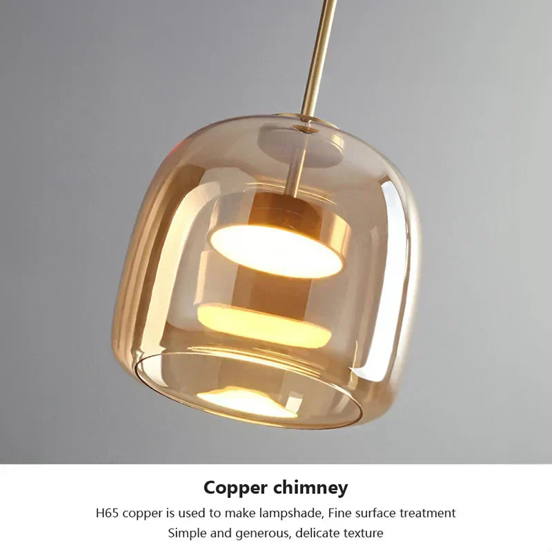 NovaLume Glass Lamp With Minimalist Look For A Timeless Atmosphere | Temsk