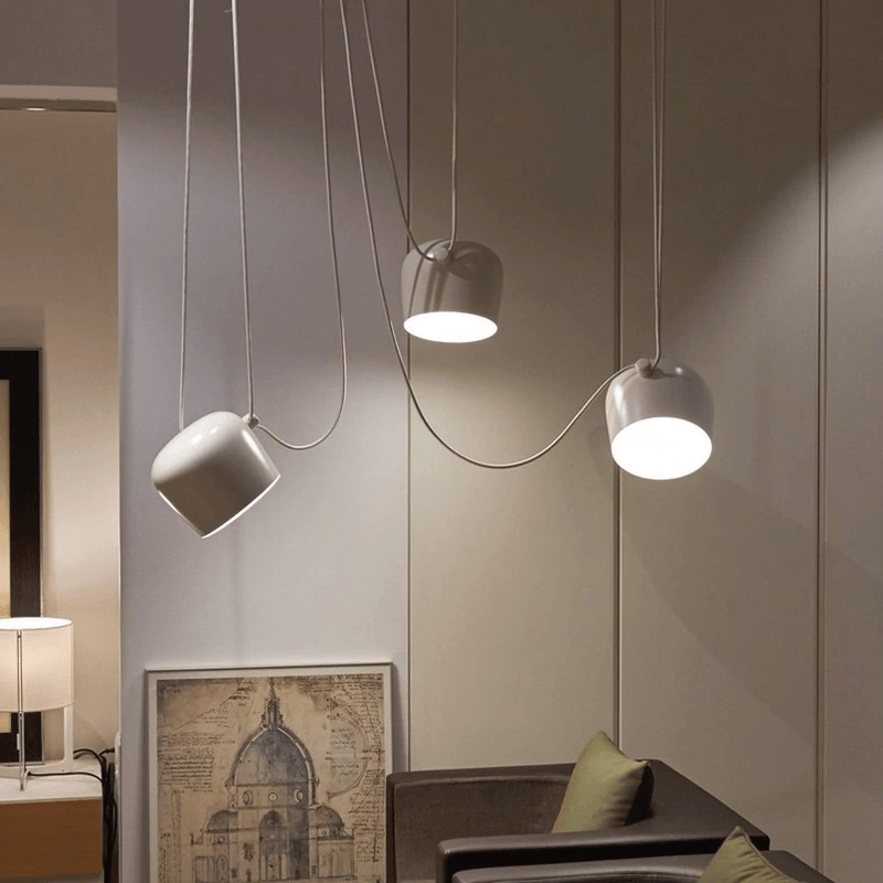 Drum Style Pendant Light Fixture For Modern Home Decor | Temsk