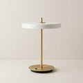Nordic Style LED Table Lamp With Wood Base And Adjustable Brightness, 15 In | Temsk