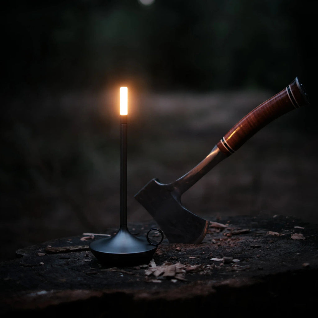 Graceful Curves Define LumenAstra Candlestick Lamp For Timeless Charm | Temsk