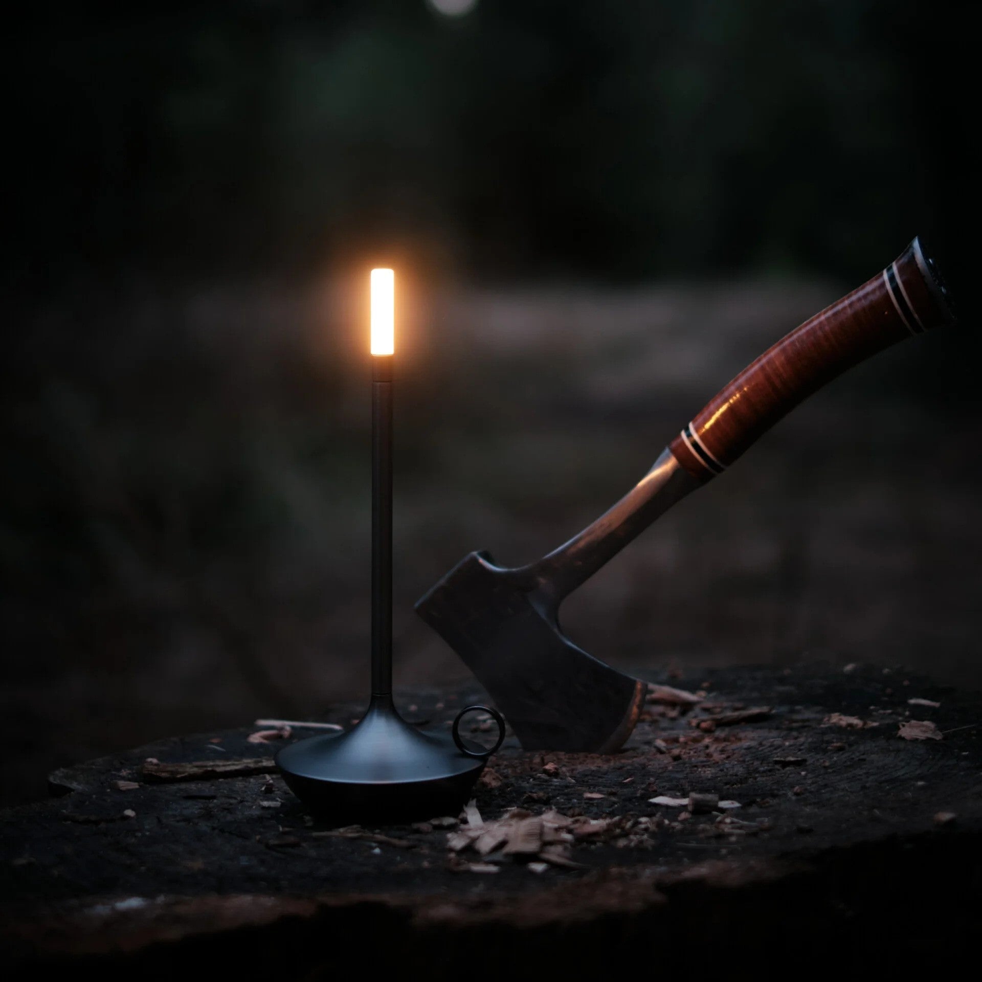 Graceful Curves Define LumenAstra Candlestick Lamp For Timeless Charm | Temsk