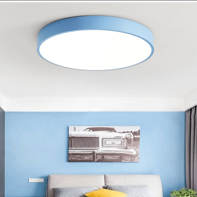 Meringue Glow Nordic Wood LED Ceiling Light For Cozy Living Ambience | Temsk