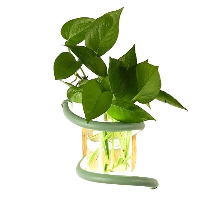 FloraGlow LED Wall Vase Lamp With Nordic Design For Outdoor Areas | Temsk