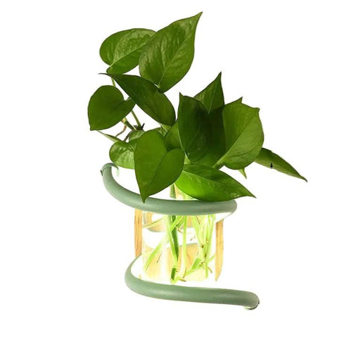 FloraGlow LED Wall Vase Lamp With Nordic Outdoor Design By Temsk