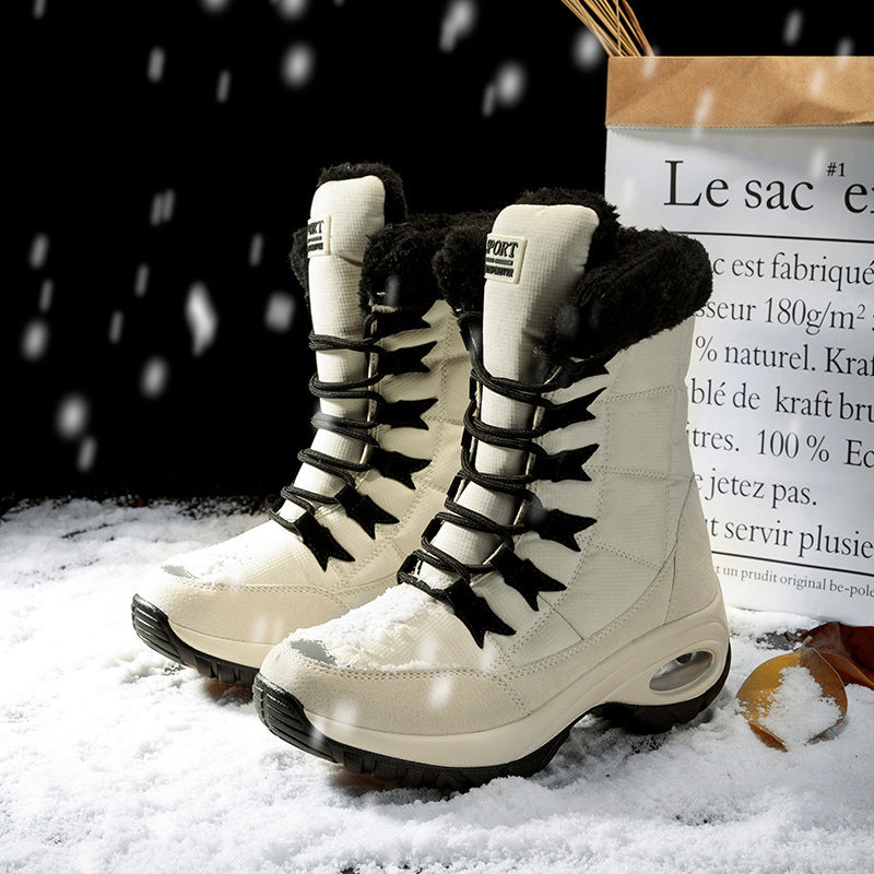 Temsk Warmers - Fleece Lined & Non-Slip Winter Boots for Pain Free Walking