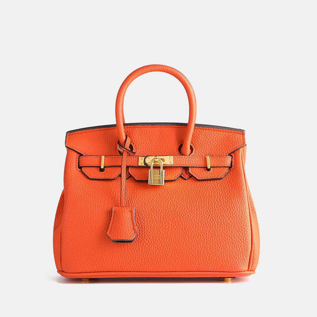 AzureAura Leather Handbag Premium Cowhide And All Occasion Style | Temsk