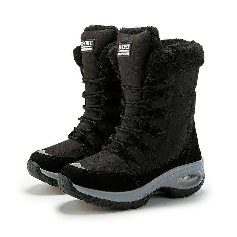 Temsk Warmers - Fleece Lined & Non-Slip Winter Boots for Pain Free Walking