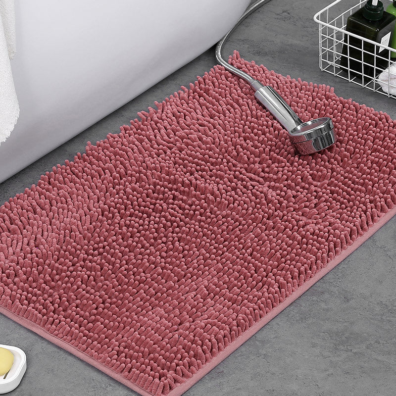 Weicher rutschfester Badematten-Teppich mit flauschigem Chenille und saugfähiger Oberfläche | Temsk