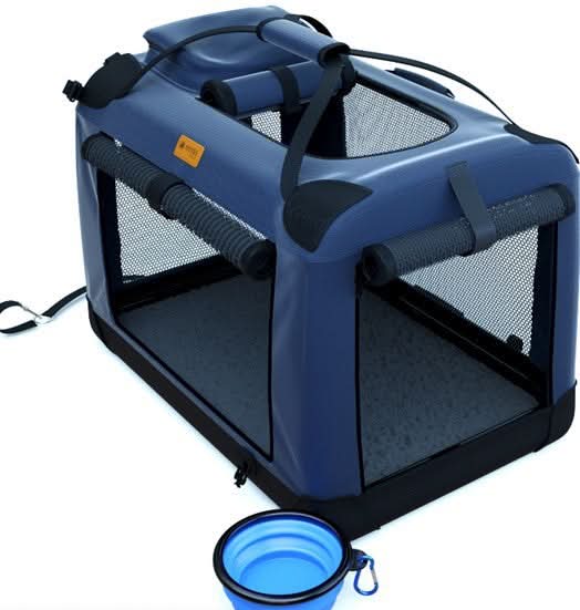 PawVista Foldable Luxury Carrier Bag For Stress-Less Travel With Pets | Temsk