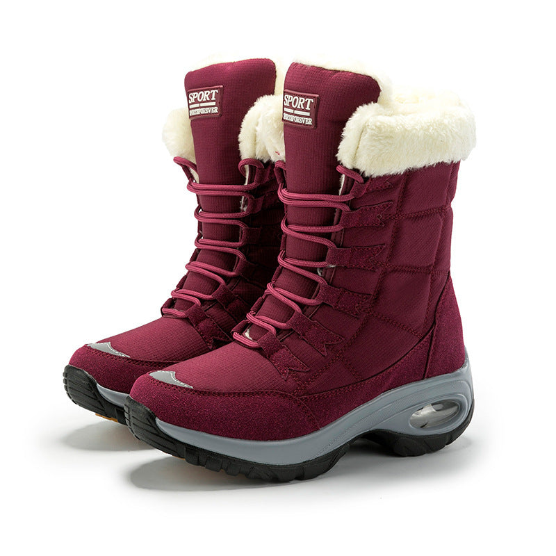Temsk Warmers - Fleece Lined & Non-Slip Winter Boots for Pain Free Walking