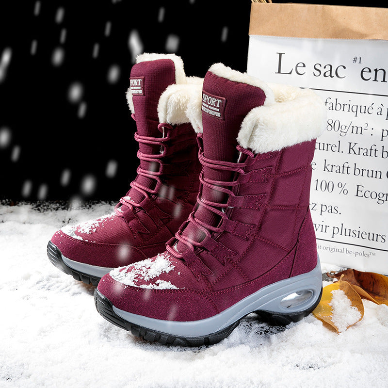 Temsk Warmers - Fleece Lined & Non-Slip Winter Boots for Pain Free Walking