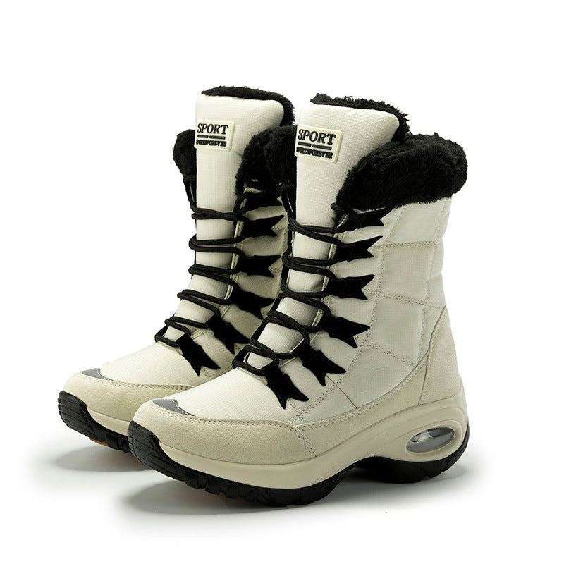 Temsk Warmers - Fleece Lined & Non-Slip Winter Boots for Pain Free Walking