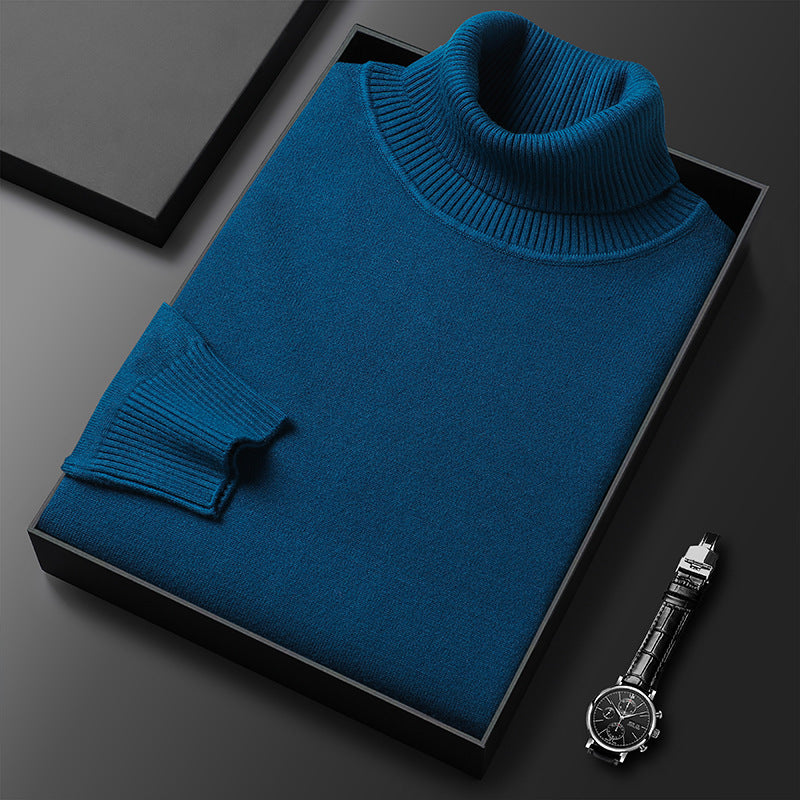 Lorien Luxury Line Men's Cashmere Cotton Turtleneck | Temsk