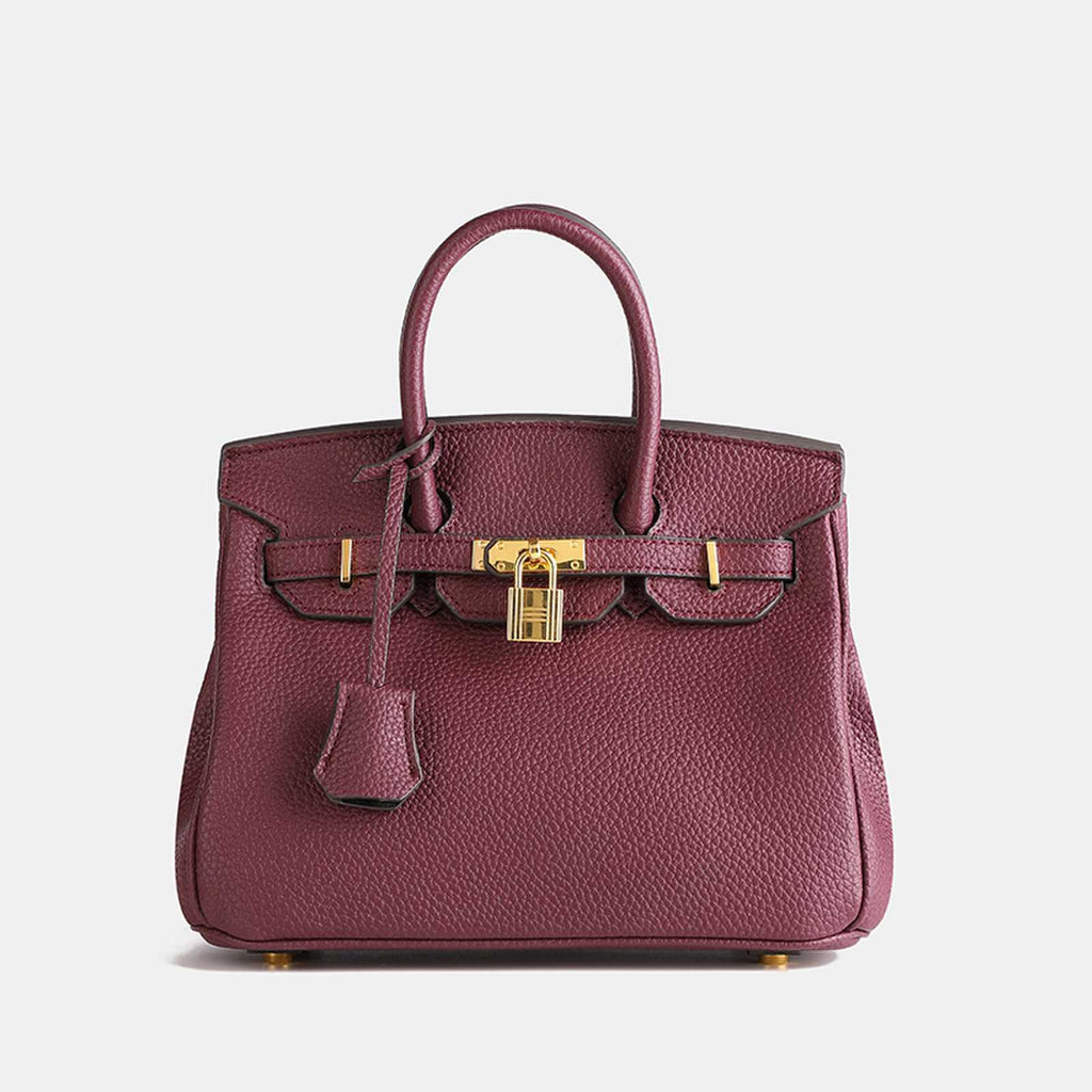 AzureAura Leather Handbag Premium Cowhide And All Occasion Style | Temsk