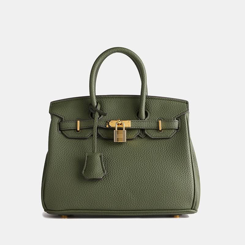 AzureAura Leather Handbag Premium Cowhide And All Occasion Style | Temsk