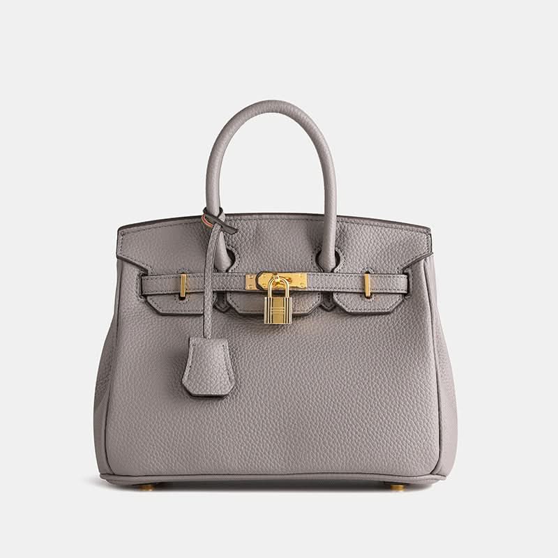 AzureAura Leather Handbag Premium Cowhide And All Occasion Style | Temsk