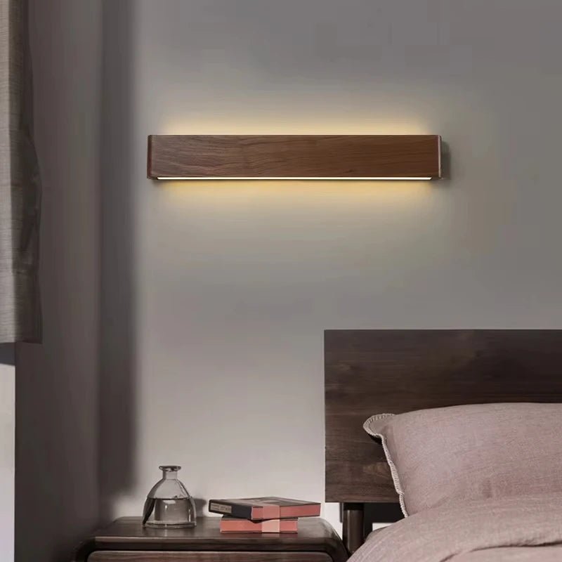 ArborLum Modern Wooden Wall Lamp With Three Color Modes | Temsk