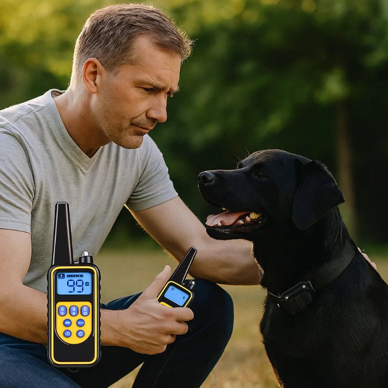 AquaPulse Waterproof Dog Training Collar With Remote Control | Temsk