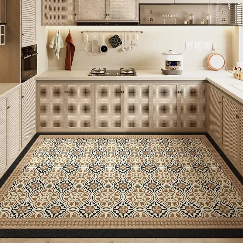NovaGrip Pro Waterproof Non Slip PVC Kitchen Mat For Home Use | Temsk