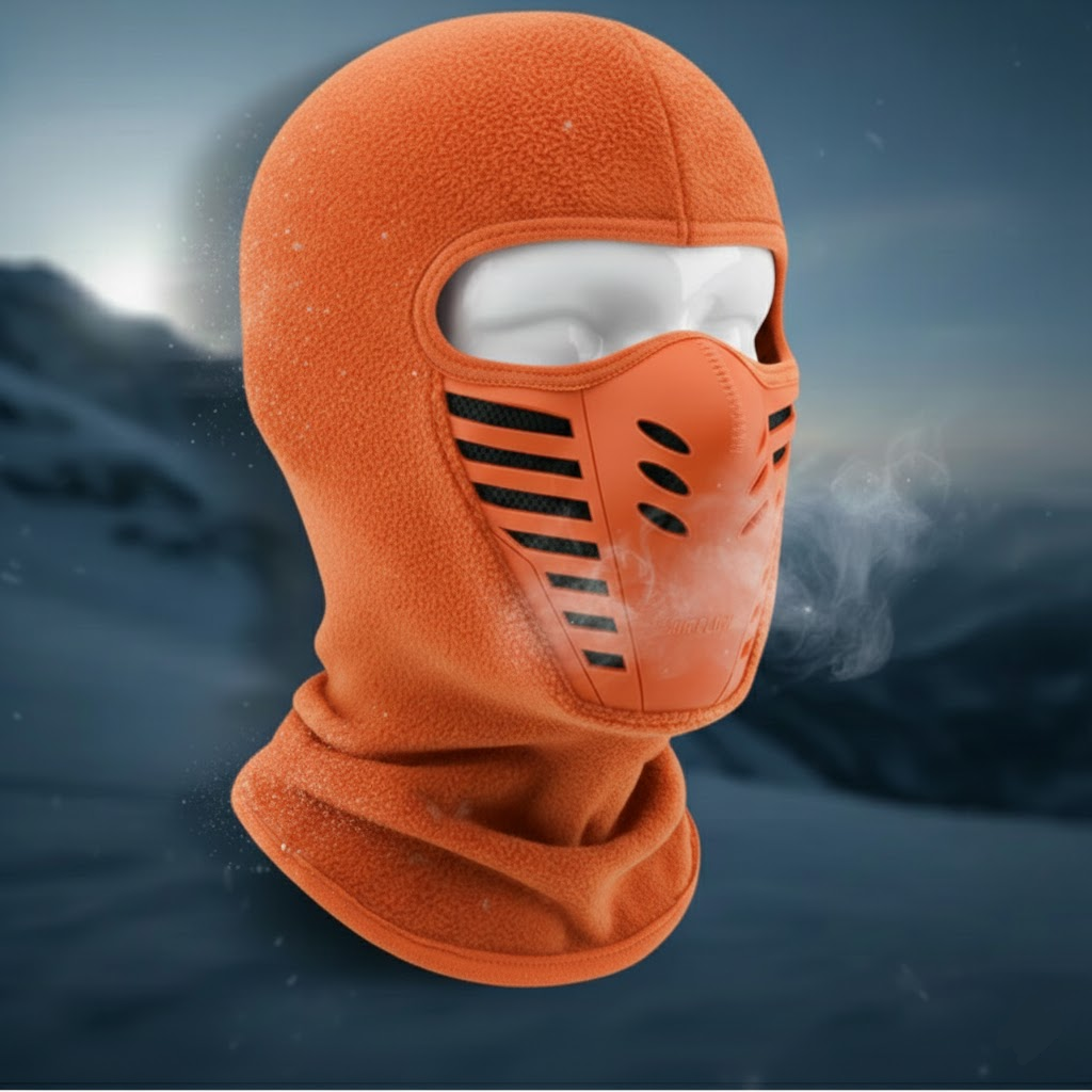 Winter Thermal Windproof Face Mask With Full Coverage For Outdoor Sports | Temsk