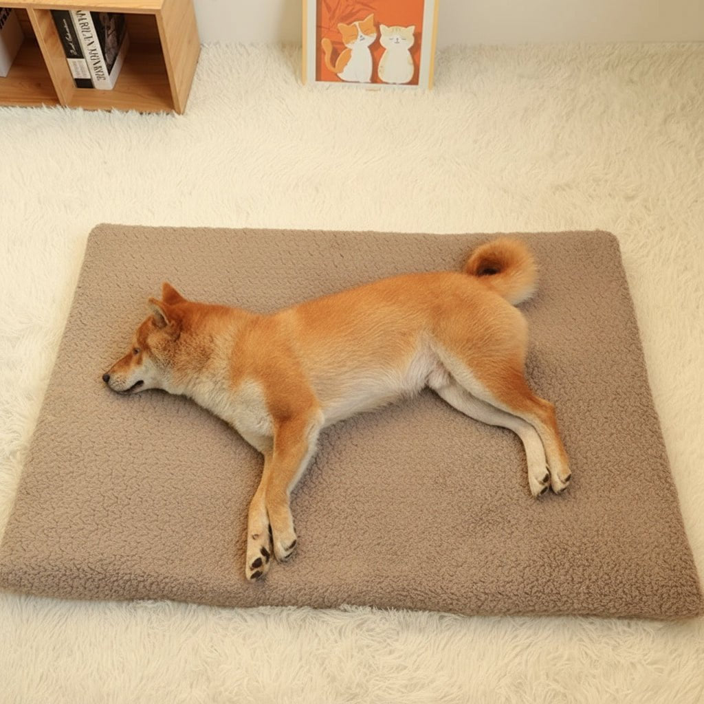AquaFur Waterproof Orthopedic Dog Bed With Soft Removable Faux Fur | Temsk