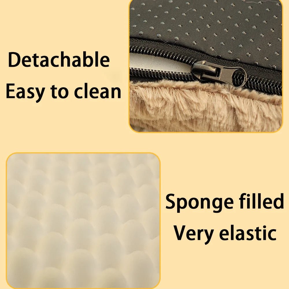 AquaFur Waterproof Orthopedic Dog Bed With Soft Removable Faux Fur | Temsk