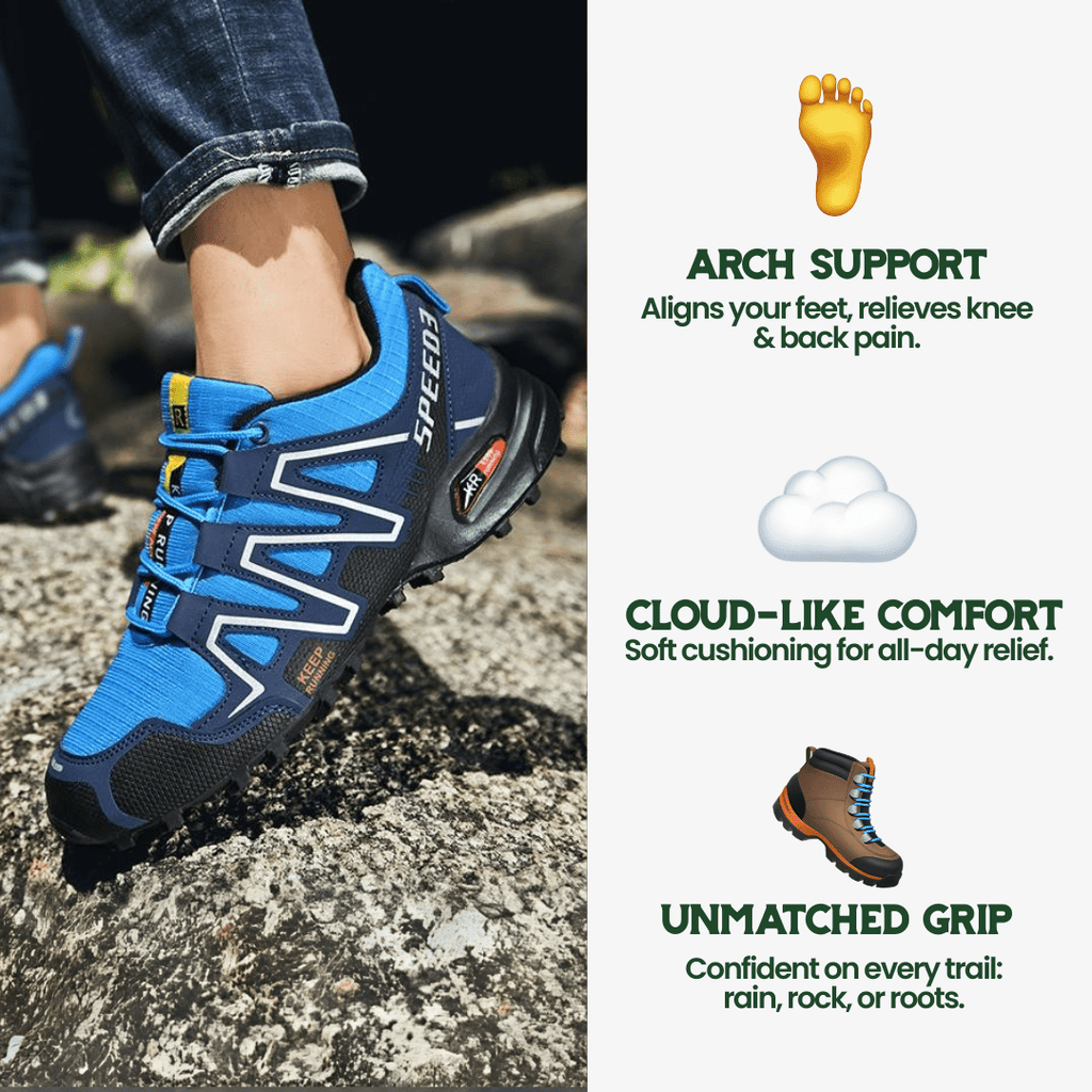 OrthoFlex Orthopaedic Running Shoes For Painless Steps And All-Day Comfort | Temsk