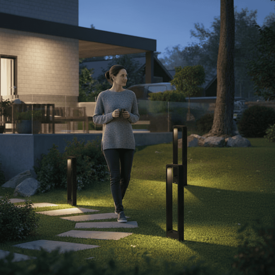 LumaTrail Elegant Outdoor Ground Light for Paths and Gardens | Temsk