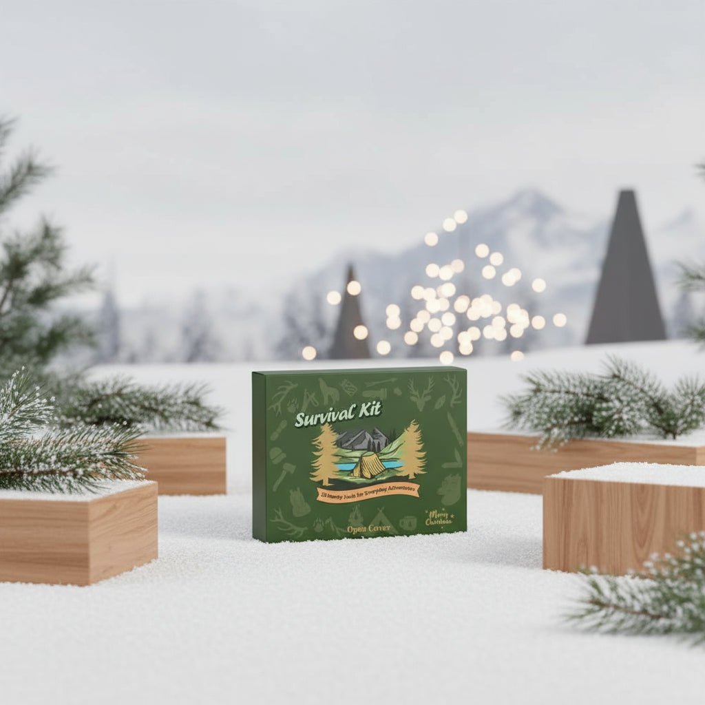 TrailForge 2025 24 Day Survival Advent Calendar With Essential Outdoor Tools | Temsk