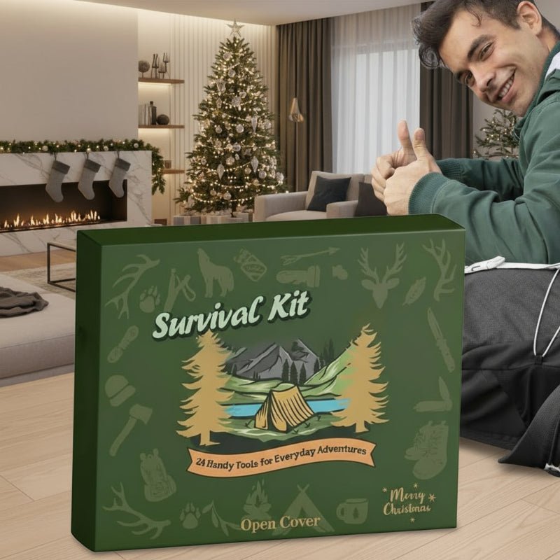 TrailForge 2025 24 Day Survival Advent Calendar With Essential Outdoor Tools | Temsk
