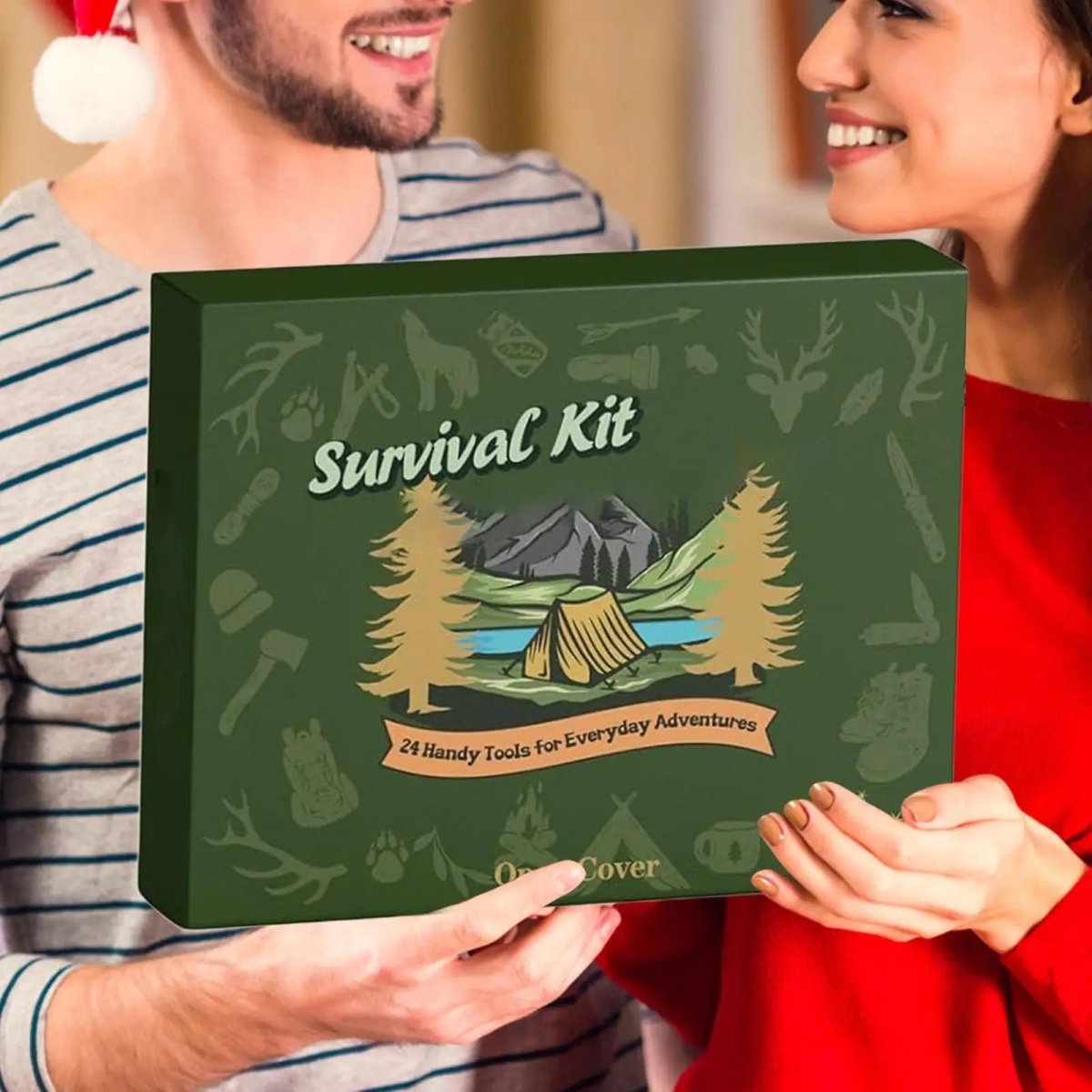 TrailForge 2025 24 Day Survival Advent Calendar With Essential Outdoor Tools | Temsk