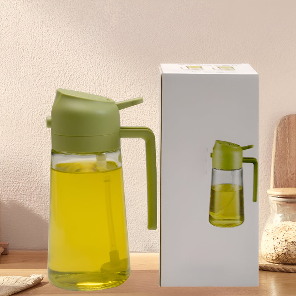 Glas-Ölspender und Sprühflasche für die Küche, nachfüllbare Sprühflasche | Temsk