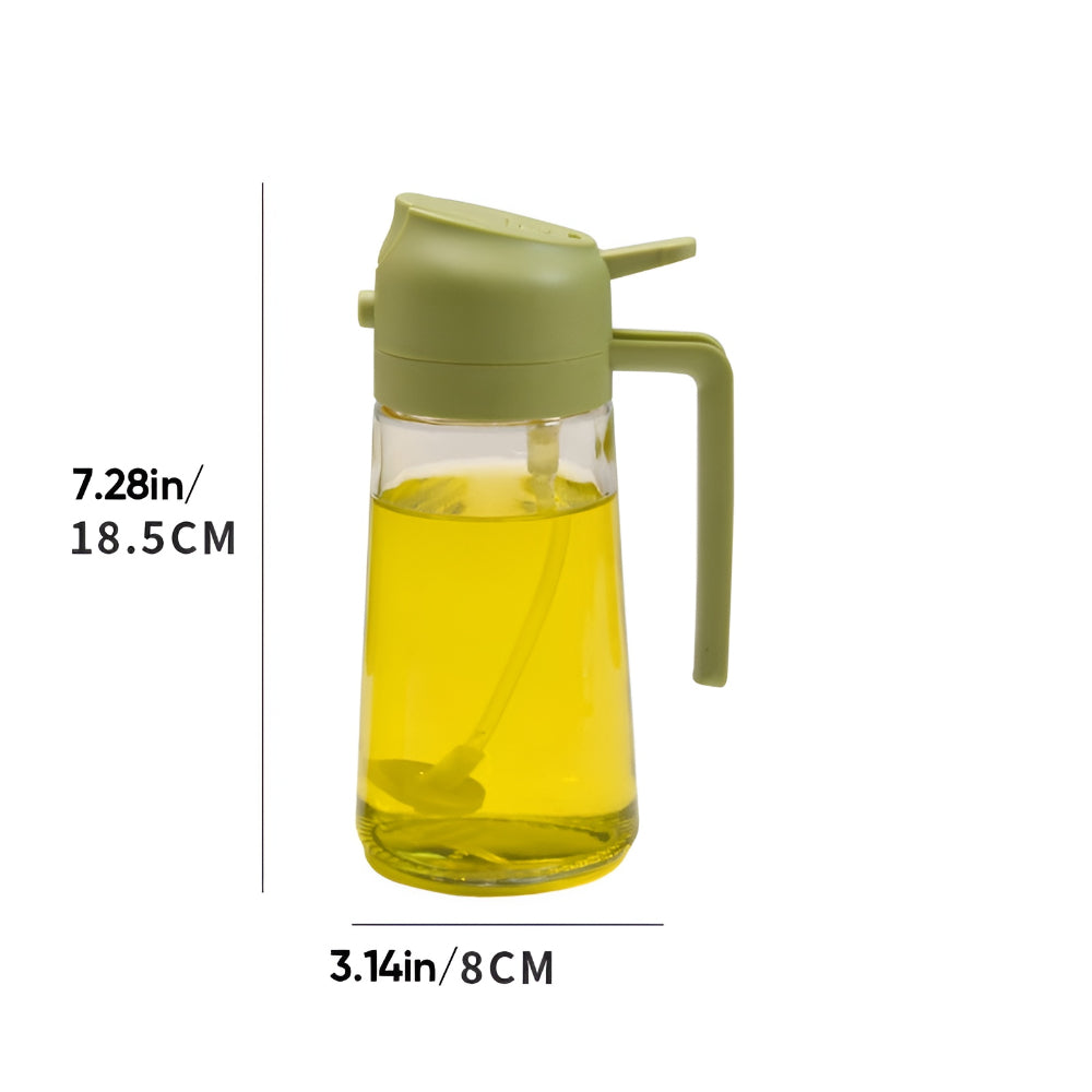Glas-Ölspender und Sprühflasche für die Küche, nachfüllbare Sprühflasche | Temsk