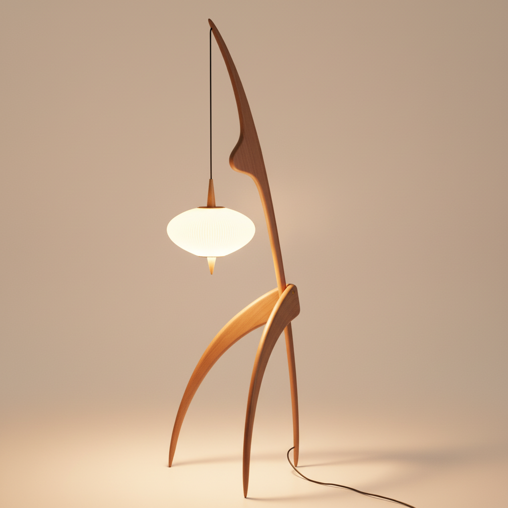 EverLume Elegant Organic Modern Kitchen Pendant Light Fixture | Temsk