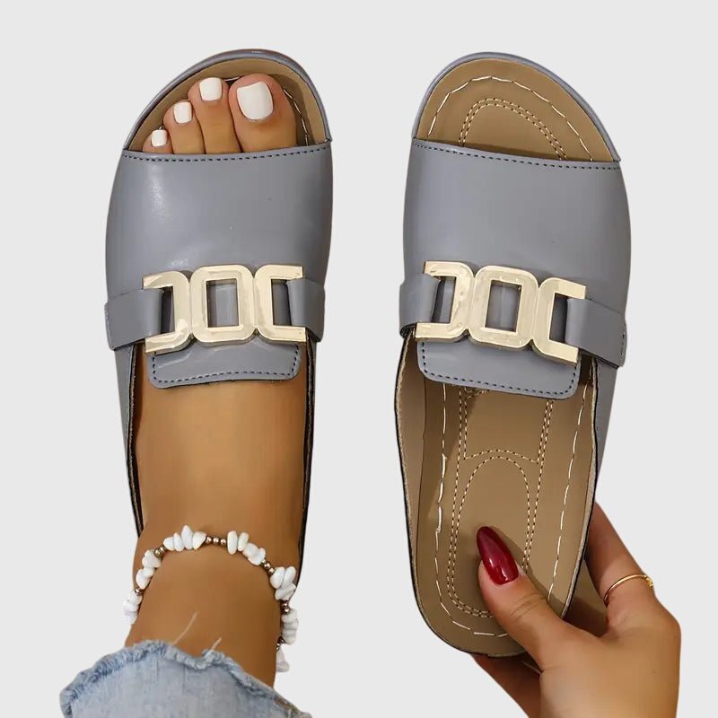 Men And Women Open-Toe Buckle Sandals With Comfortable Fit | Temsk