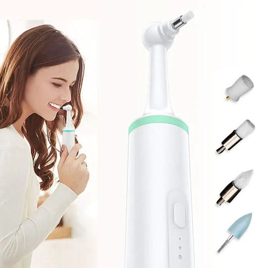 AeroSonic Ultrasonic Tooth Cleaner for Deep Cleaning and Radiant Smile | Temsk