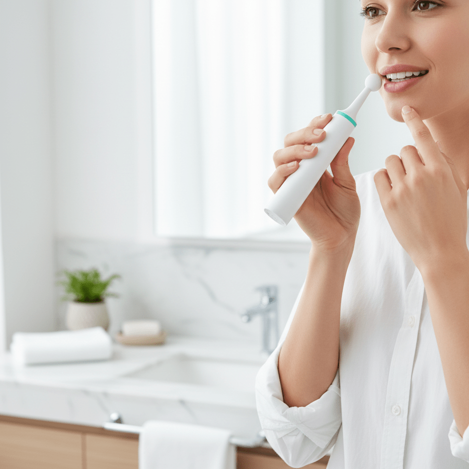 AeroSonic Ultrasonic Tooth Cleaner for Deep Cleaning and Radiant Smile | Temsk